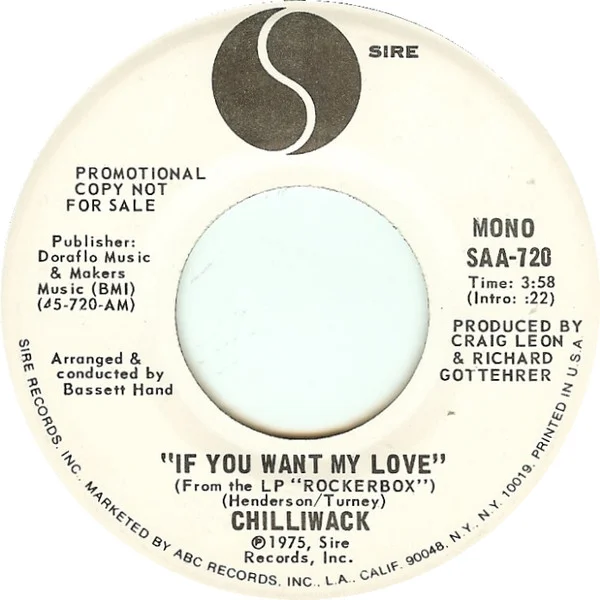 If You Want My Love
