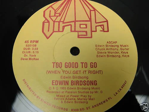 Too Good To Go (When You Get It Right)