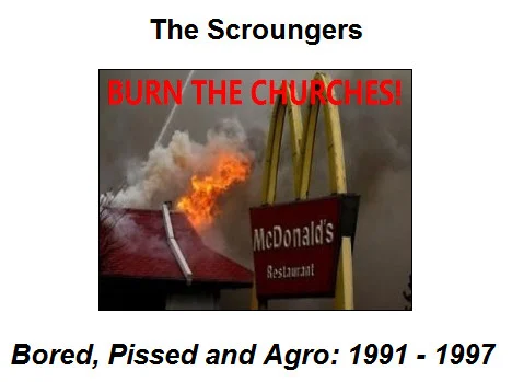 Bored, Pissed And Agro: 1991 - 1997