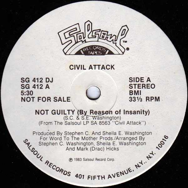 Not Guilty (By Reason Of Insanity)
