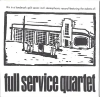 Full Service Quartet / Shake Ray Turbine