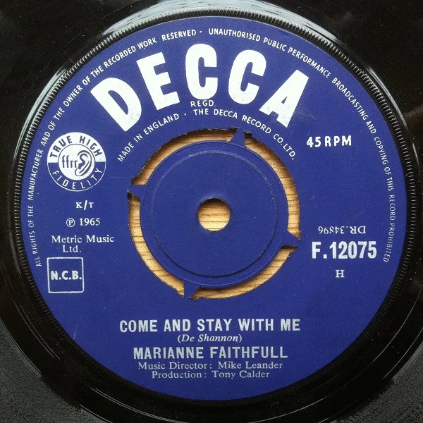 Come And Stay With Me