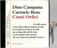 Canti Orfici