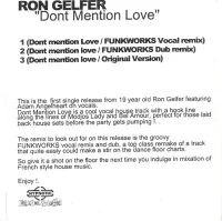 Don't Mention Love