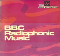 BBC Radiophonic Music