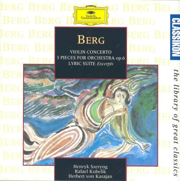 Violin Concerto · 3 Pieces For Orchestra Op. 6 · Lyric Suite Excerpts