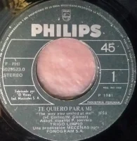 Te Quiero Para Mi = The Way You Smiled At Me / Adelante