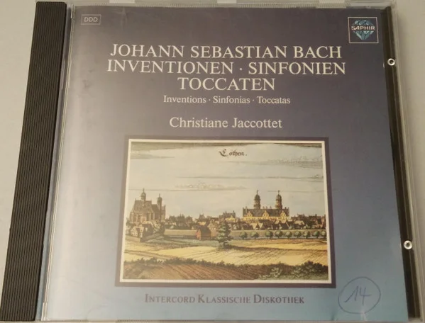 Inventionen Sinfonien Toccaten