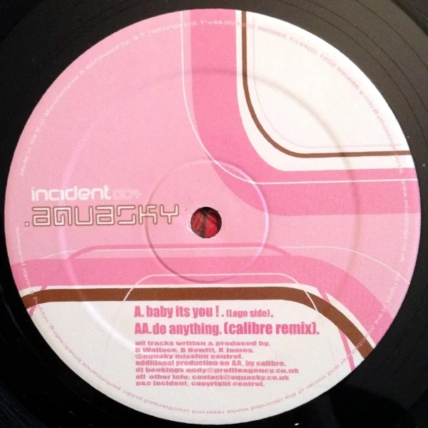 Baby Its You ! / Do Anything (Calibre Remix)