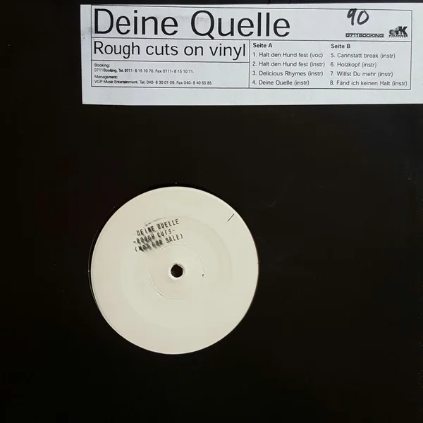 Rough Cuts On Vinyl