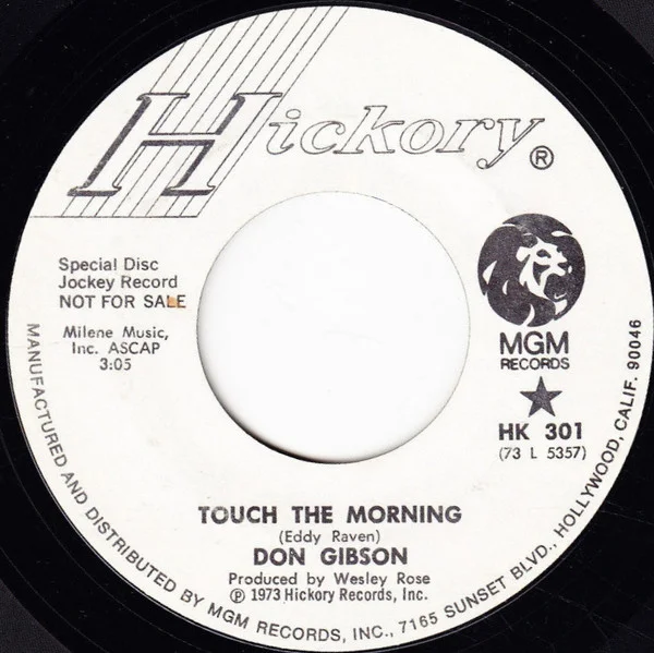 Touch The Morning / Too Soon To Know