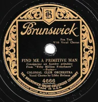 Find Me A Primitive Man / You've Got That Thing
