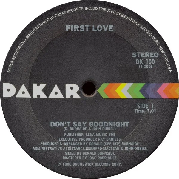 Don't Say Goodnight / Love Me Today