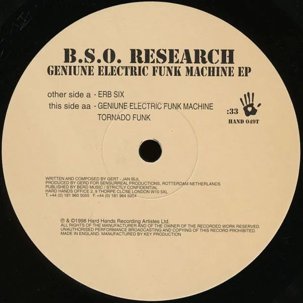Genuine Electric Funk Machine EP