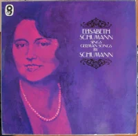 Sings German Songs By Schumann