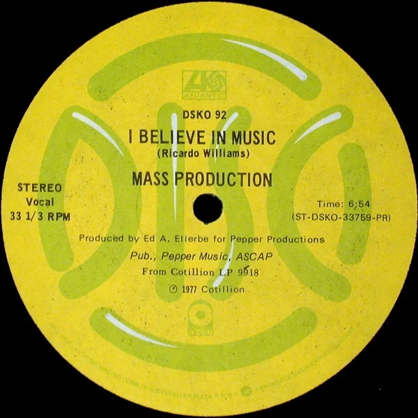 People Get Up / I Believe In Music