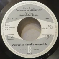 Faustwalzer Aus "Margarethe" / Marsch Folies Bergere / Holzschuhtanz Aus "Zar Und Zimmermann"