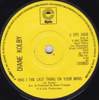Was I The Last Thing On Your Mind