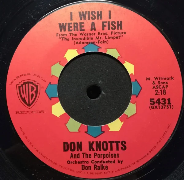 I Wish I Were A Fish / The Mr. Limpet March (Super Doodle Dandy)