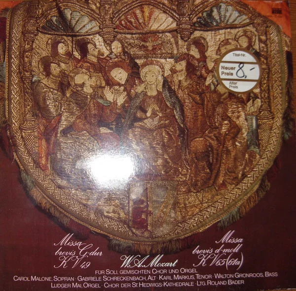 Missa Brevis G-Dur Kv 49 - Missa Brevis D-Moll Kv 65 (61a)