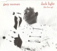 Dark Light (The Live EP)