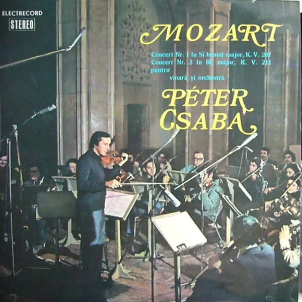 Concert Nr. 1 În Si Bemol Major, K. V. 207 / Concert Nr. 2 În Re Major, K. V. 211  Pentru Vioară Și Orchestră