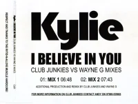 I Believe In You (Club Junkies Vs Wayne G Mixes)
