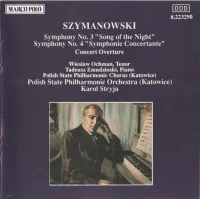 Symphony No. 3 "Song Of The Night" / Symphony No. 4 "Symphonie Concertante" / Concert Overture