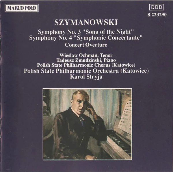 Symphony No. 3 "Song Of The Night" / Symphony No. 4 "Symphonie Concertante" / Concert Overture