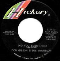 Did You Ever Think / Love's Garden