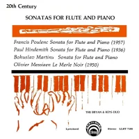 20th Century Sonatas For Flute And Piano