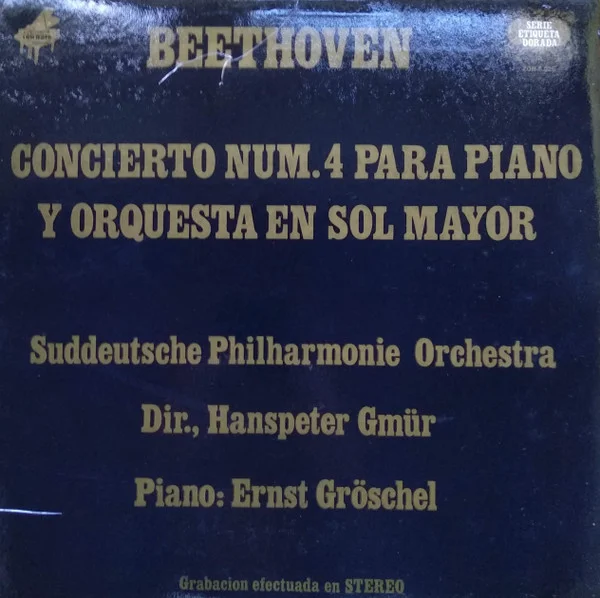 Concierto Número 4 Para Piano Y Orquesta En Sol Mayor