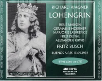 Lohengrin, Buenos Aires 17.09.1936