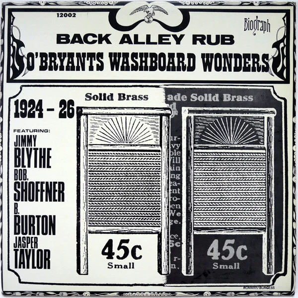 Back Alley Rub 1924-1926
