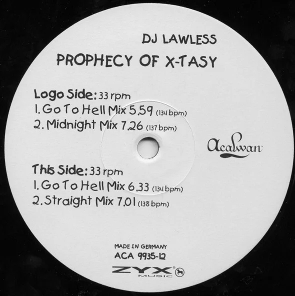 Prophecy Of X-Tasy
