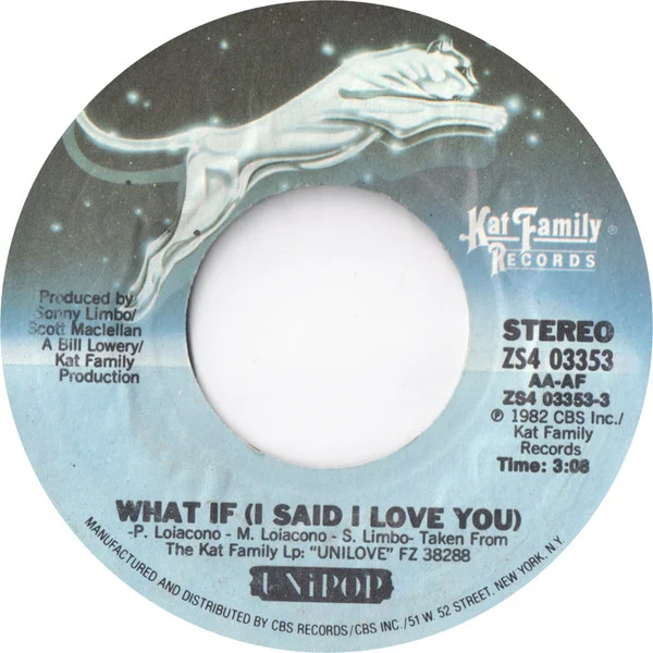 What If (I Said I Love You) / Love At First Touch