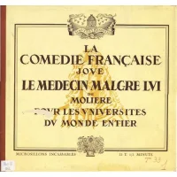 La Comédie Française Joue Le Médecin Malgré Lui Pour Les Universités Du Monde Entier