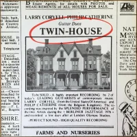 Twin-House (Guitar Duos)