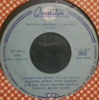 Quartett A "Rigoletto" C. Operából / Sextett A "Lammermoori Lucia" C. Operából