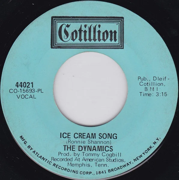 Ice Cream Song / The Love That I Need