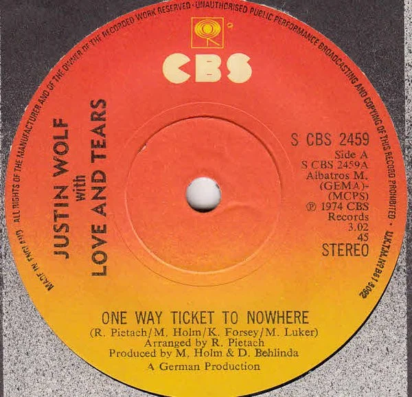 One Way Ticket To Nowhere