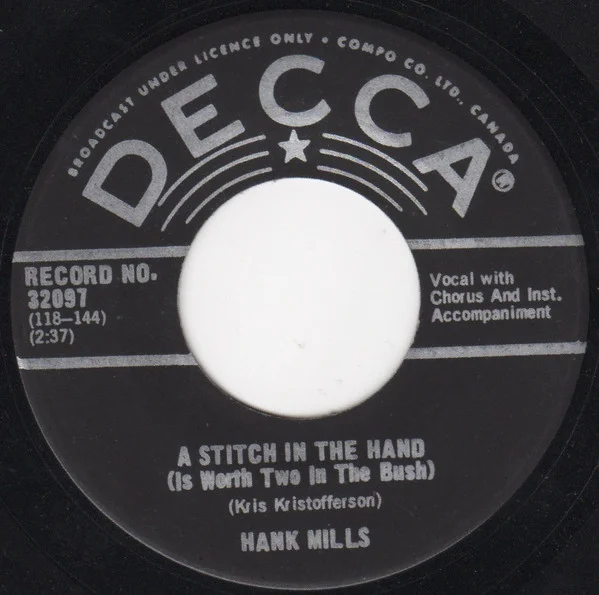 A Stitch In The Hand (Is Worth Two In The Bush) / Happy, Happy Songs