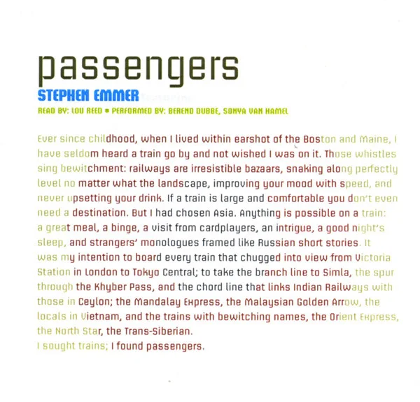 Passengers