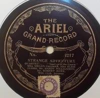 Strange Adventure / A Man Who Would Woo A Fair Maid