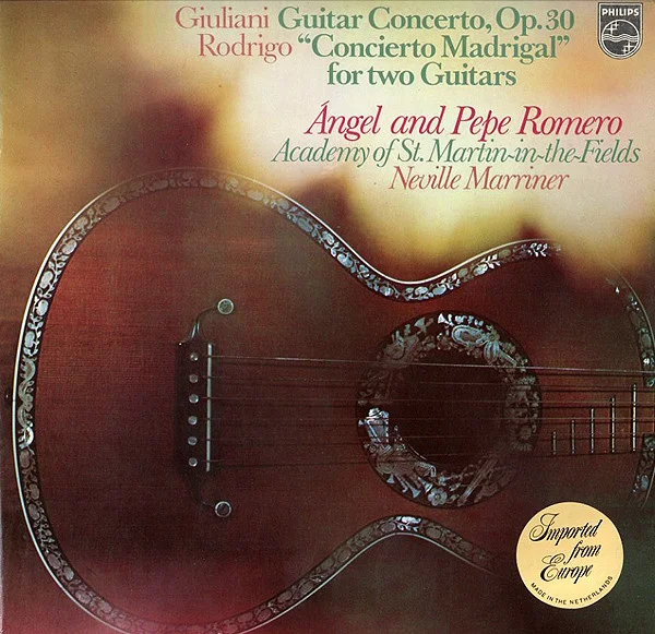 Guitar Concerto, Op.30 / Concierto Madrigal For Two Guitars