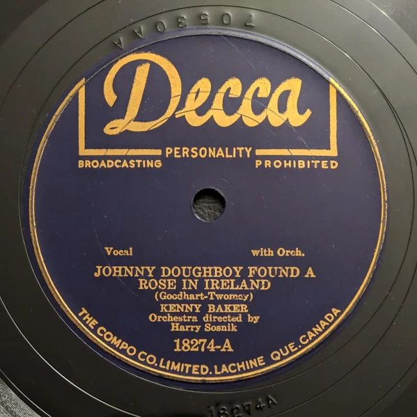 Johnny Doughboy Found A Rose In Ireland / There Are Rivers To Cross (Before We Meet Again)