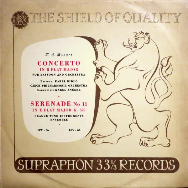 Concerto In B Flat Major - Serenade No 11 In E Flat Major K. 375