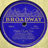 Cherie, I Love You / I'm Walking Around In Circles