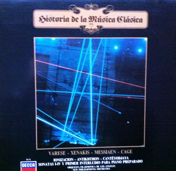 Ionización / Antikhthon / Cantéyodjaya /Sonatas I-IV Y Primer Interludio Para Piano Preparado