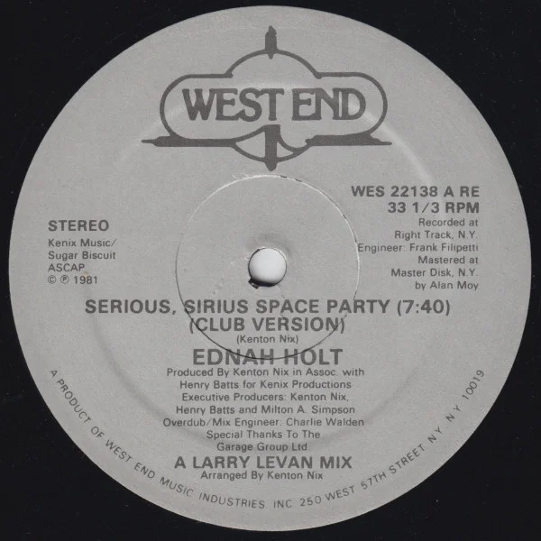 Serious, Sirius Space Party